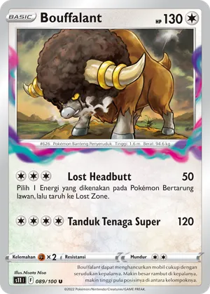 Bouffalant (Lost Abyss 089/100)