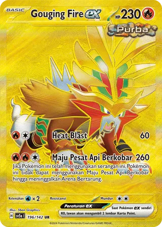 Gouging Fire ex (Ace Paradox 196/142)