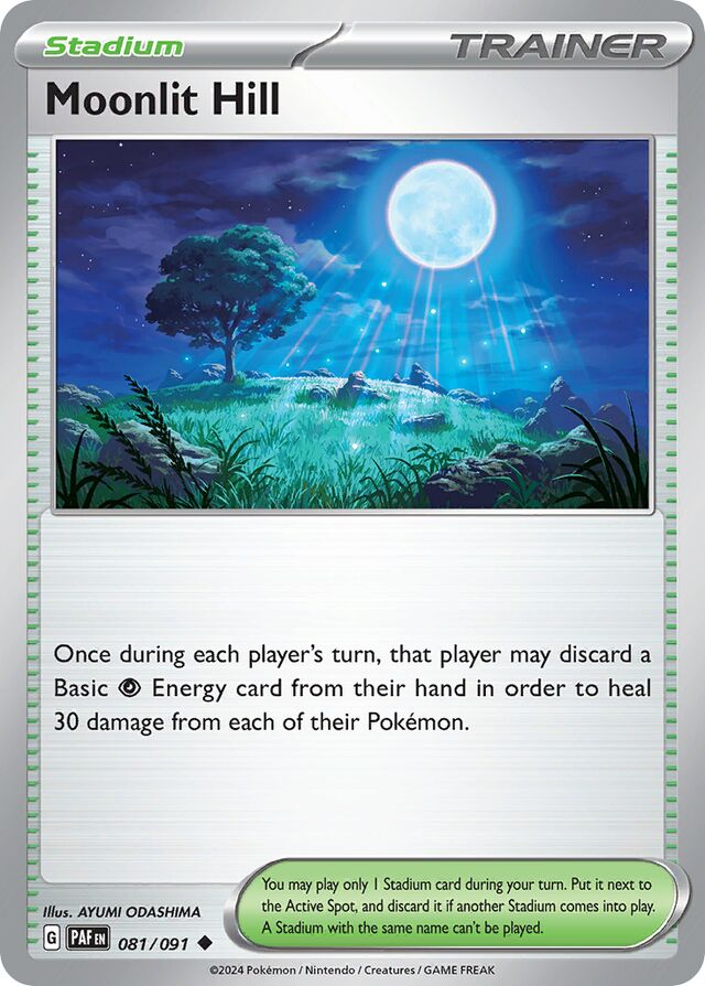 Moonlit Hill Paldean Fates 081/091 Uncommon
