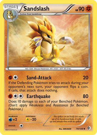 Sandslash (Boundaries Crossed 79/149)