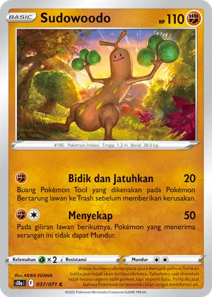 Sudowoodo (Dark Phantasma 037/071)