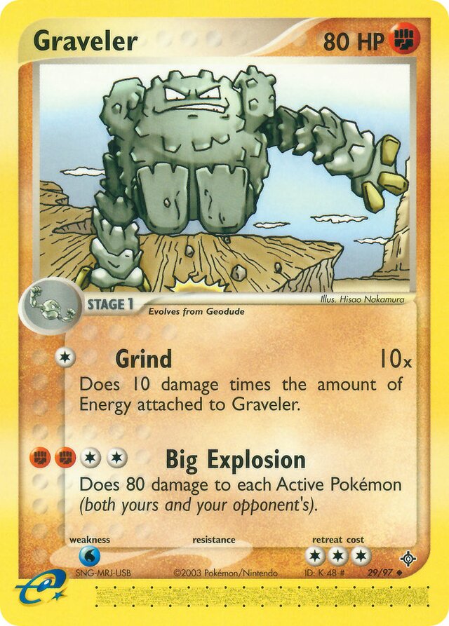 29/97 Graveler DR Uncommon