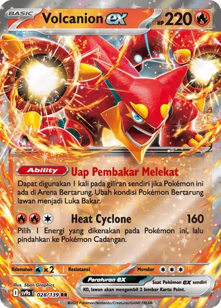 Volcanion ex (Bonds of Destiny 028/139)