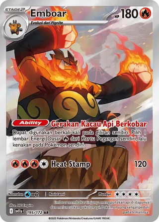Emboar (Black & White 195/172)