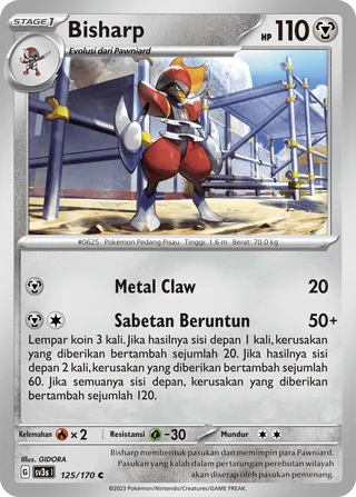 Bisharp (Black Shine 125/170)