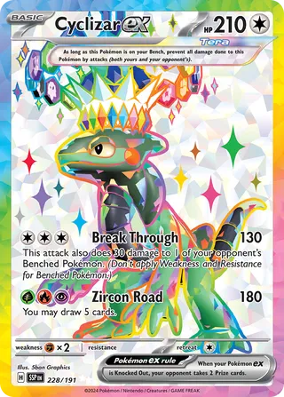 Cyclizar ex (Surging Sparks 228/191)