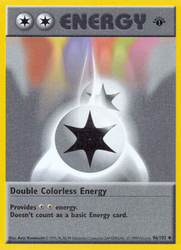 Double Colorless Energy Base 96/102 Uncommon