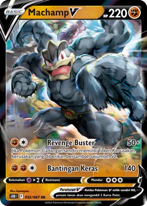 Machamp V (Time Gazer 032/067)