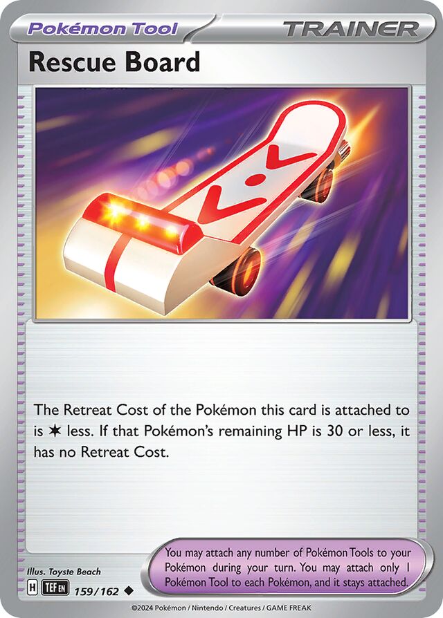 159/162 Rescue Board TEF Uncommon