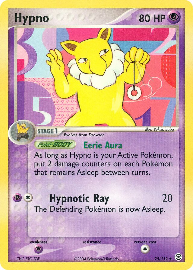 25/112 Hypno RG Rare