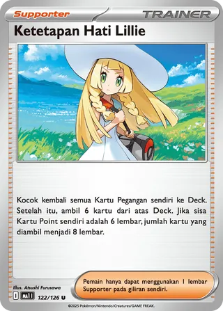Lillie's Determination (Mega Evolution 122/126)
