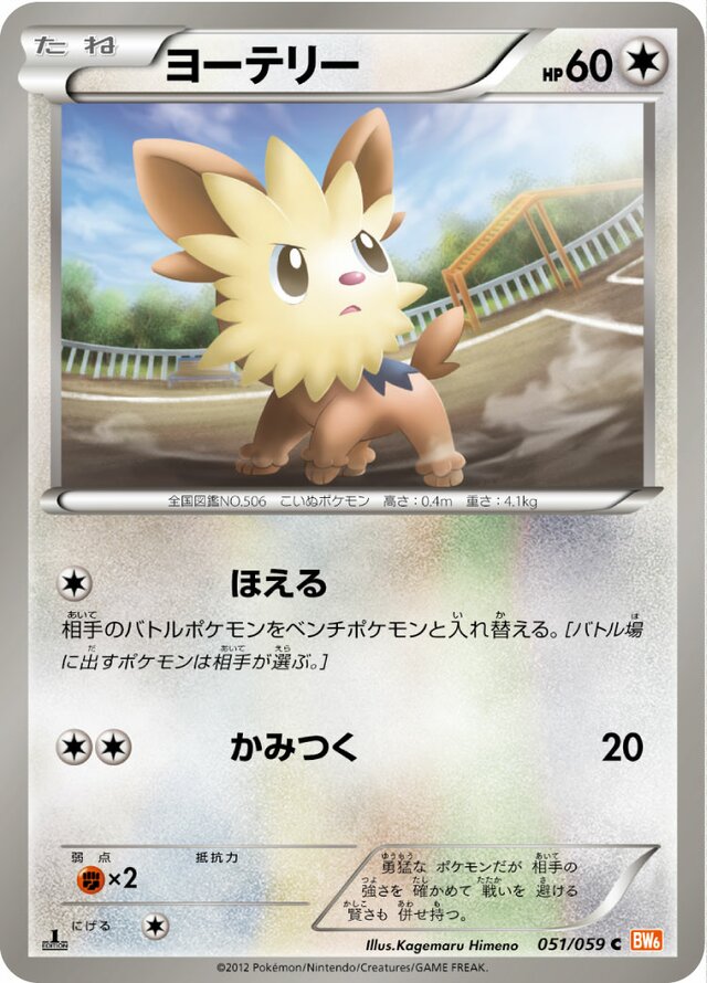 051/059 Lillipupヨーテリー C
