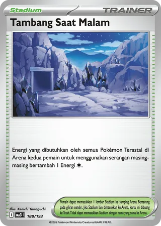 Nighttime Mine (MEGA Dream ex 188/193)
