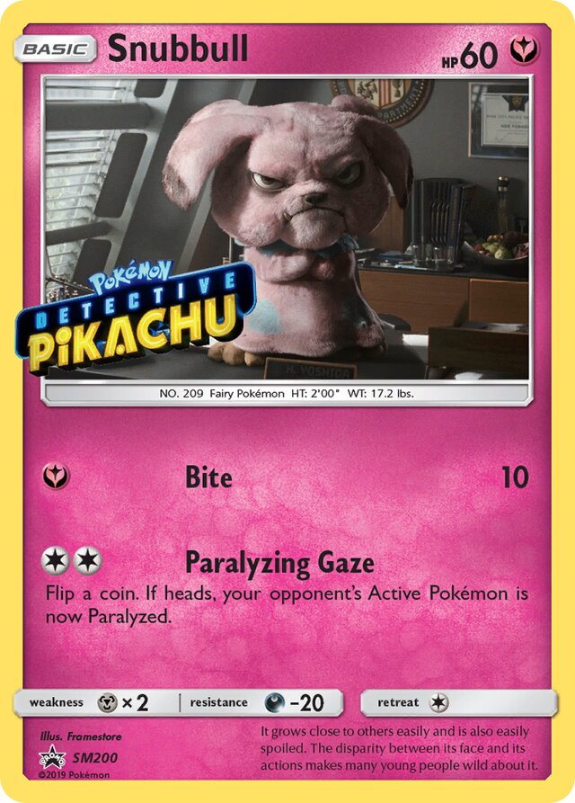 SM200 Snubbull [Cosmos Holo] SMP PROMO