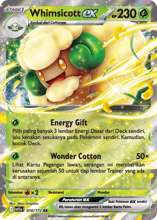 Whimsicott ex (Black & White 010/172)