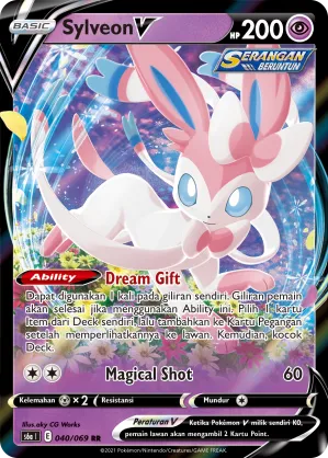 Sylveon V (Eevee Heroes 040/069)