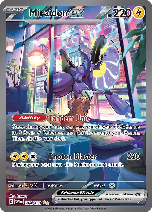 Miraidon ex (Scarlet & Violet 244/198) (International TCG