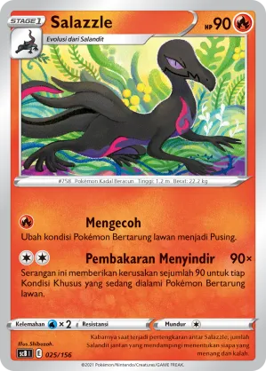 Salazzle (Challenge V Starter Deck 025/156)