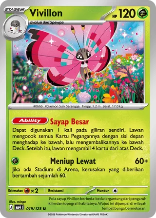 Vivillon (Void Blast 019/123)