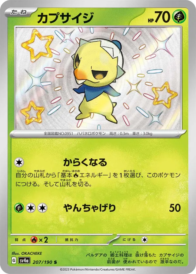 207/190 Capsakidカプサイジ S