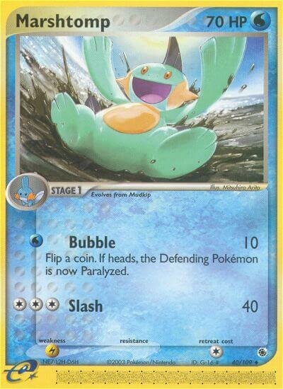 40/109 Marshtomp RS Uncommon
