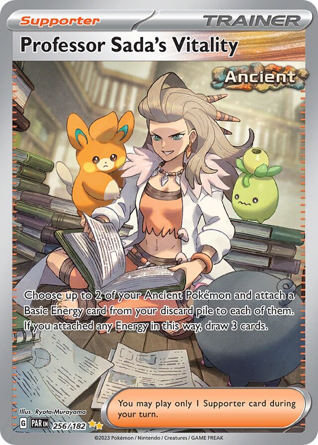 256/182 Professor Sada's Vitality PAR Special Illustration Rare