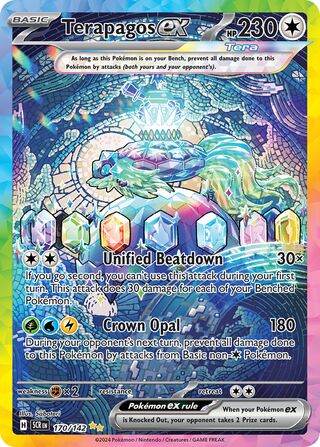 Terapagos ex (Stellar Crown 170/142)