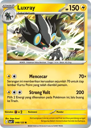 Luxray (Void Blast 048/123)