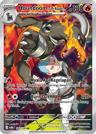 Team Rocket's Houndoom (Presence of Champions 142/138)