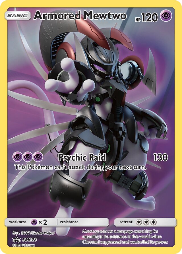 SM228 Armored Mewtwo SMP PROMO