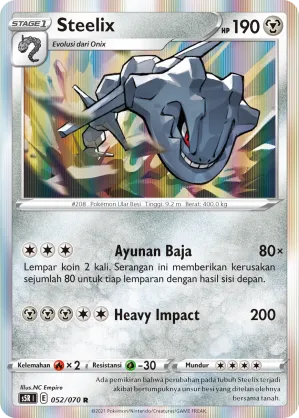 Steelix (Rapid Strike Master 052/070)
