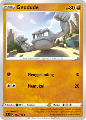 Geodude (Fusion Arts 052/100)
