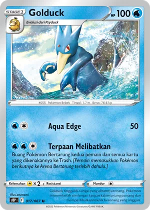 Golduck (Space Juggler 017/067)