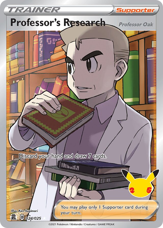Professor's Research [Professor Oak] Celebrations 024/025 Rare Ultra