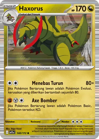Haxorus (Black & White 140/172)