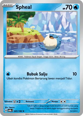 Spheal (Stellar Lightning 041/182)