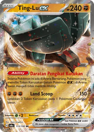 Ting-Lu ex (Shiny Treasure ex 113/190)