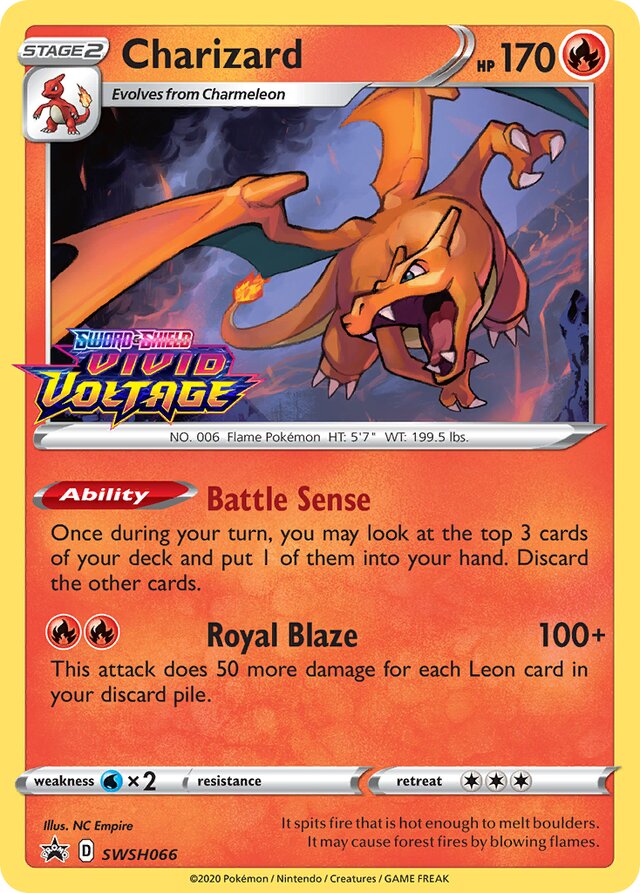 SWSH066 Charizard SSP PROMO