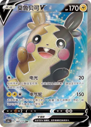 Morpeko V (Dynamax Clash (Thunder) 180/135)