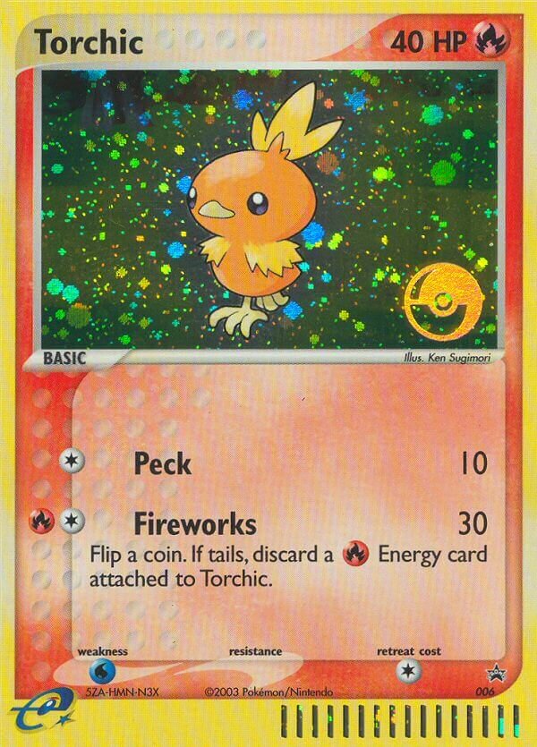 Torchic [POP logo] Nintendo Promos 6 PROMO