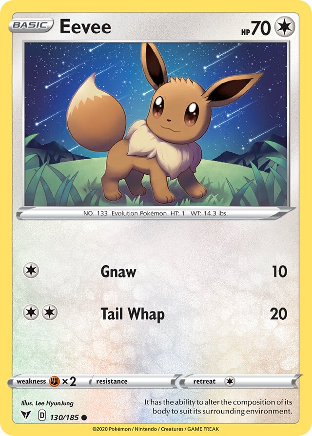 Eevee Vivid Voltage 130/185 Common