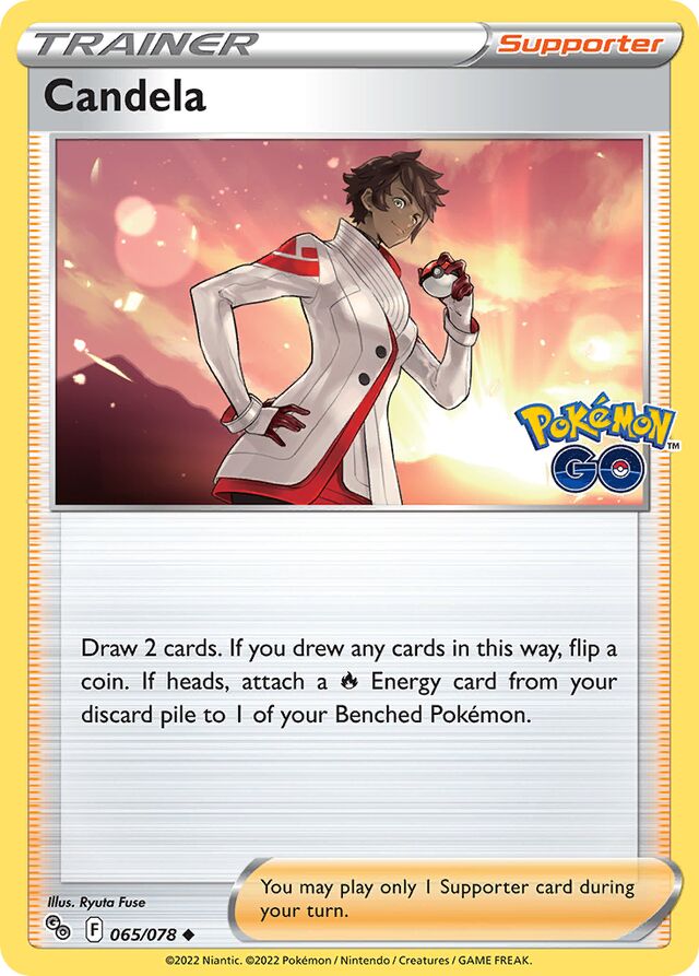 Candela Pokémon GO 065/078 Uncommon