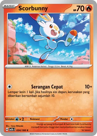 Scorbunny (Stellar Guidance 024/166)