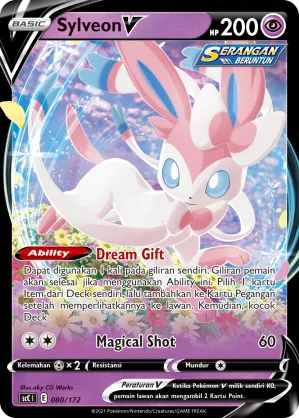 Sylveon V (Evolution V Starter Deck 080/172)