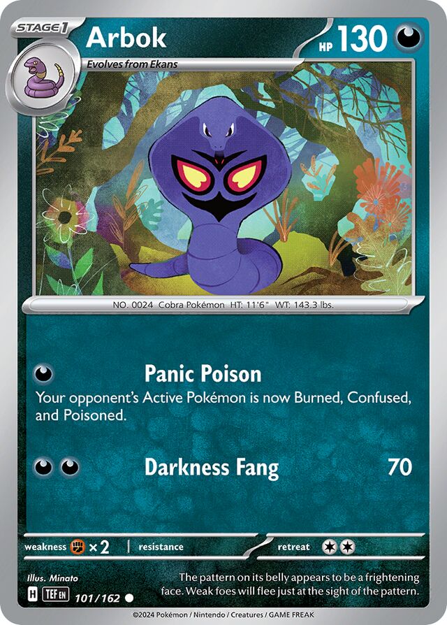 101/162 Arbok TEF Common
