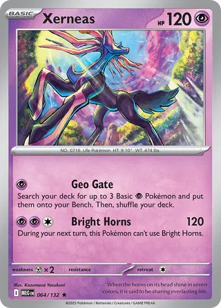 064/132 Xerneas MEG Rare