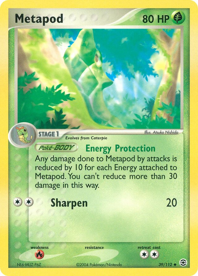 39/112 Metapod RG Uncommon