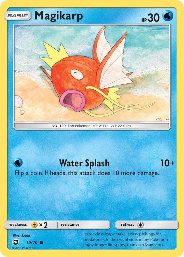 Magikarp Dragon Majesty 19/70 Common