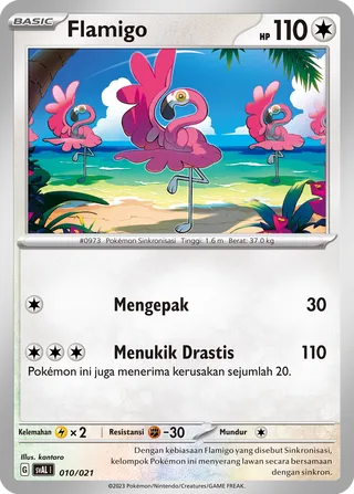 Flamigo (Fuecoco & Ampharos ex Starter Deck ex 010/021)