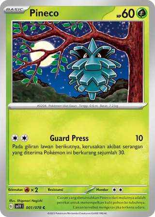 Pineco (Violet ex 001/078)